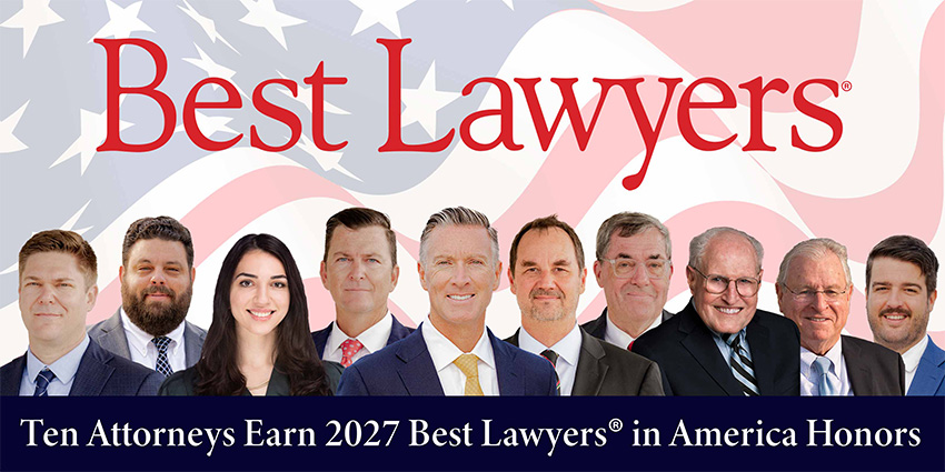 Ten Attorneys Recognized in 2027 Edition of The Best Lawyers in America®